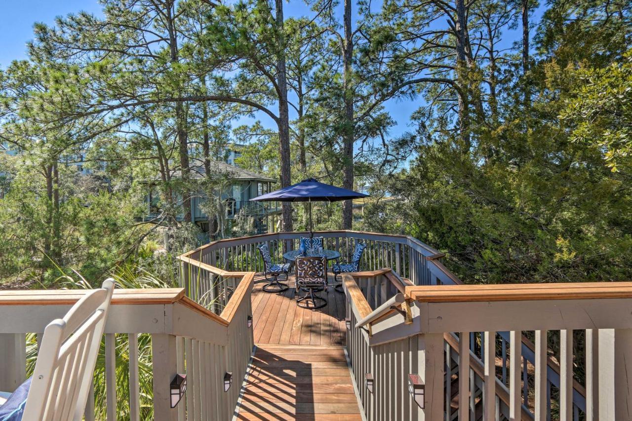 Вілла Airy Treehouse With Bikes Walk To Harbour Town! Гілтон-Гед-Айленд Екстер'єр фото